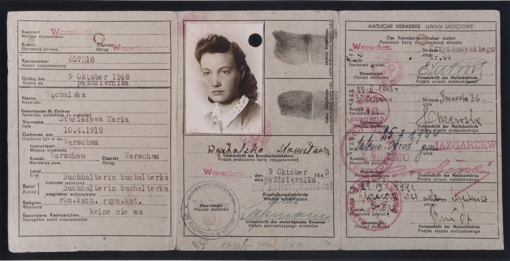 False identification card Vladka Meed