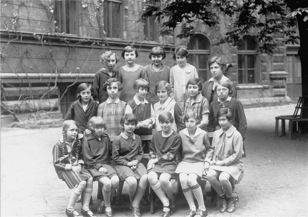 School classmates, Prague 1928