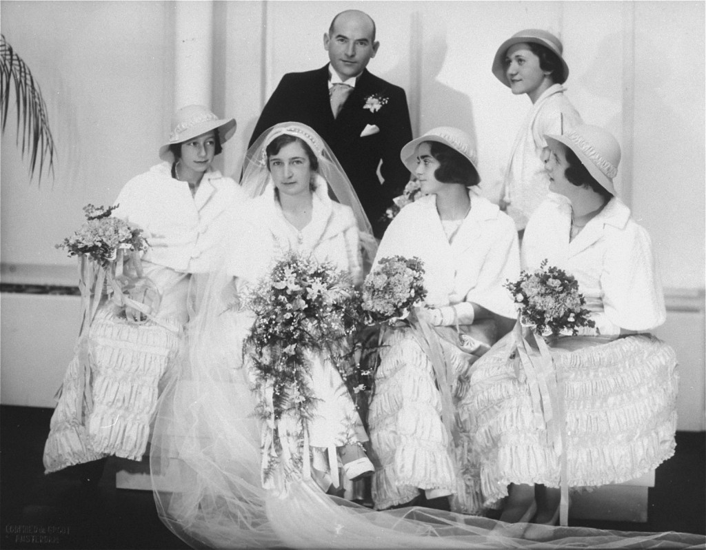 Wedding portrait, Amsterdam 1933