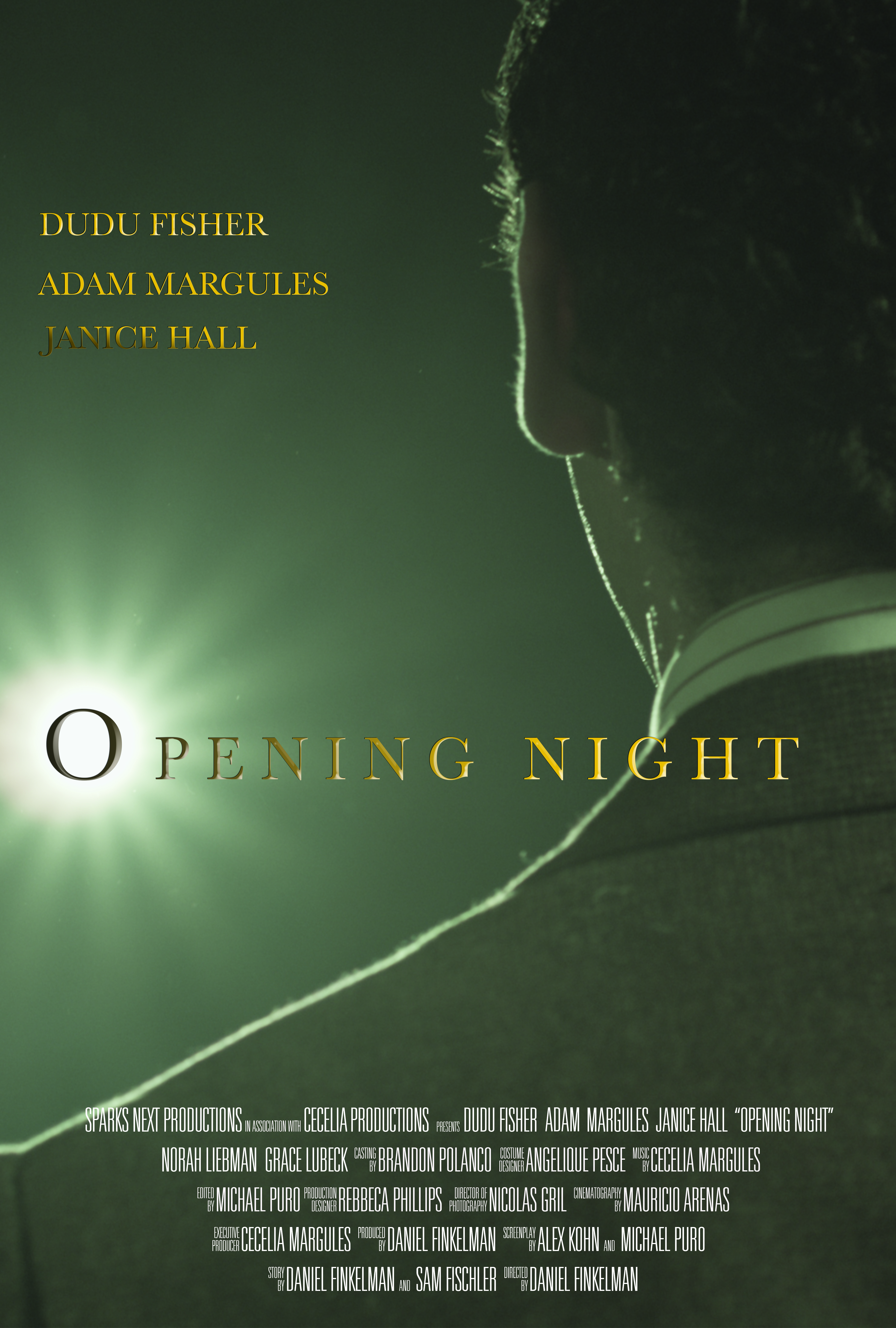 Opening Night Poster — Rainbow in the Night